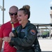 Another Milestone: First female in the U.S. Air Force Reserve to reach 2,000 hours takes final flight with 944th Fighter Wing