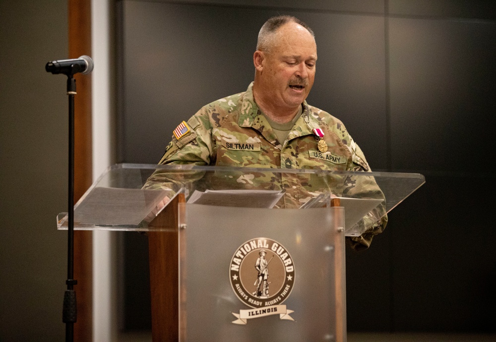 Master Sgt. Donald Siltman retires after nearly 40 years of service