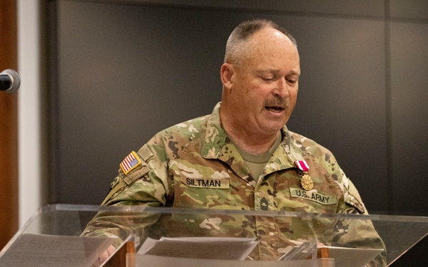 Master Sgt. Donald Siltman retires after nearly 40 years of service