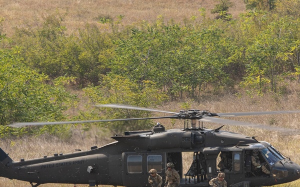 1-502nd Infantry Regiment conducts Air Assault and SBF LFX