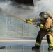 914th Air Refueling Wing firefighters conduct aircraft fire suppression training