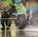 914th Air Refueling Wing firefighters conduct aircraft fire suppression training