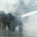 914th Air Refueling Wing firefighters conduct aircraft fire suppression training