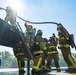 914th Air Refueling Wing firefighters conduct aircraft fire suppression training