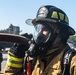 914th Air Refueling Wing firefighters conduct aircraft fire suppression training