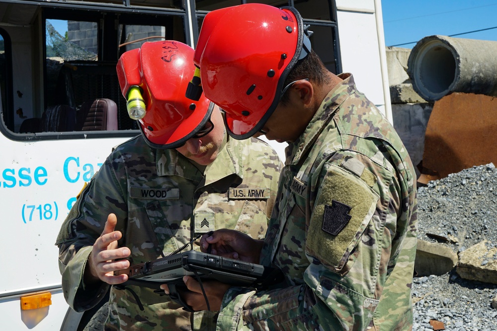 FEMA Homeland Response Force trains at Fort Indiantown gap