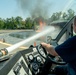 914th Air Refueling Wing firefighters conduct aircraft fire suppression training