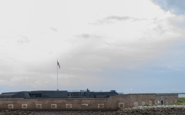 6th Marine Corps District Recruiters visit Fort Sumter