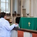 SECNAV visits US Marine Memorial Chapel