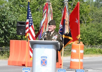 Fort Drum gate memorialization honors service and legacy of a modern 10th Mountain Division patriarch