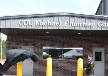 Fort Drum gate memorialization honors service and legacy of a modern 10th Mountain Division patriarch