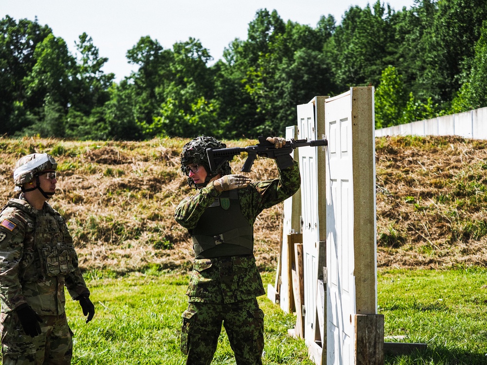 776th Engineer Battalion conduct training