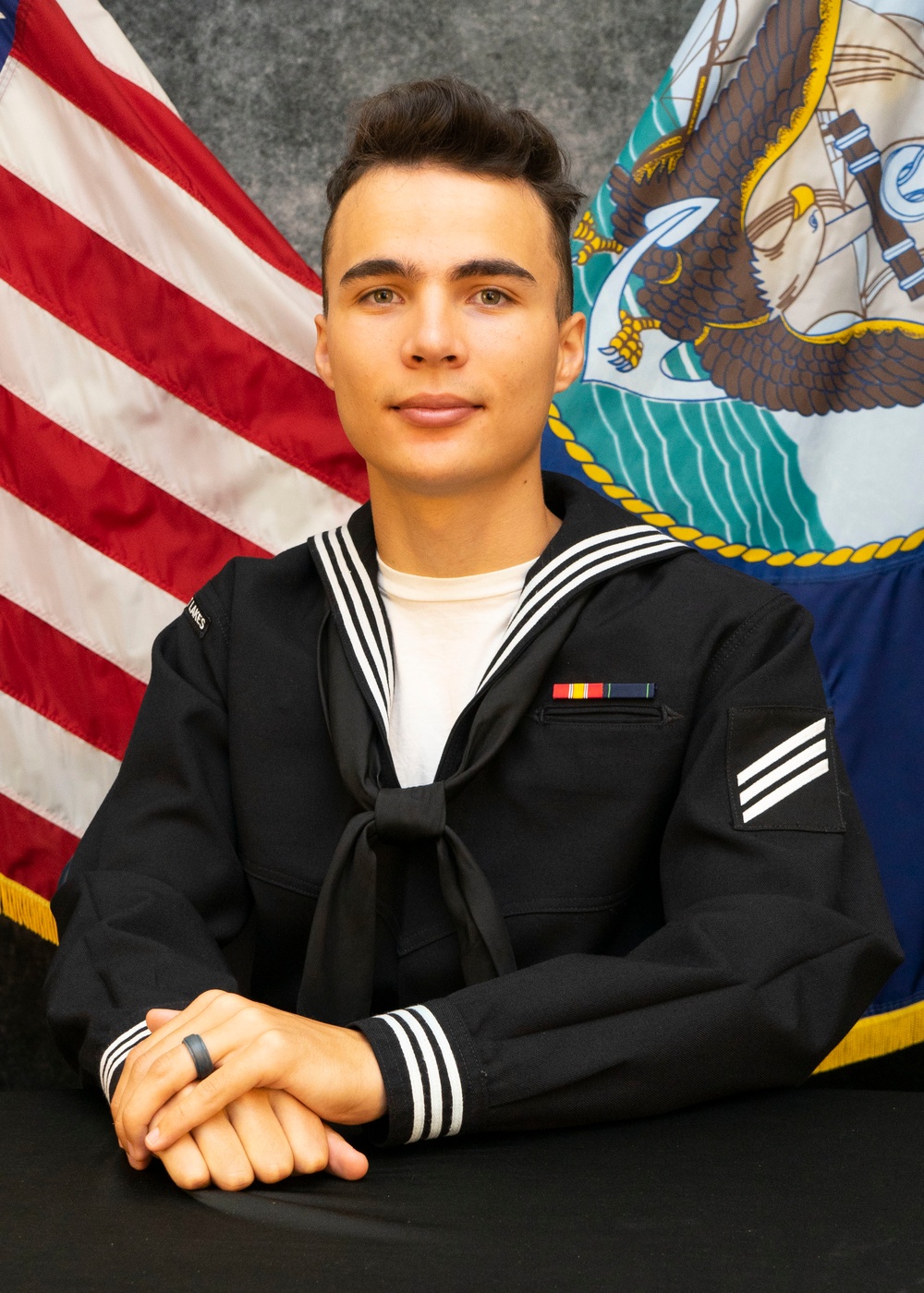Bluejacket of the Quarter: Seaman Jaden Cisneros