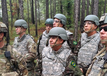 Brazilian Army leadership lauds opportunity to train with U.S. Army at JRTC