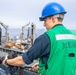 USS Tripoli RAS with USNS Big Horn