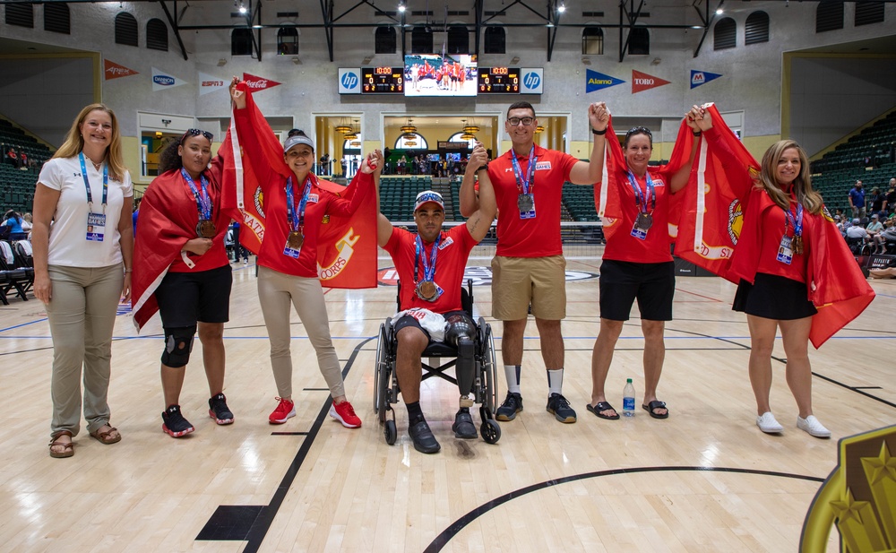 2022 DoD Warrior Games Team Marine Corps - Award Ceremony