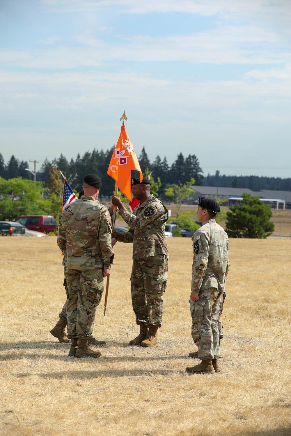 Cipher Company, 23 BEB, 1-2 SBCT Change of Command
