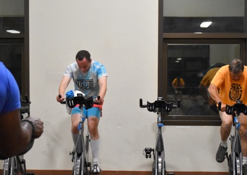 Presidio of Monterey spin class a strong morning motivator