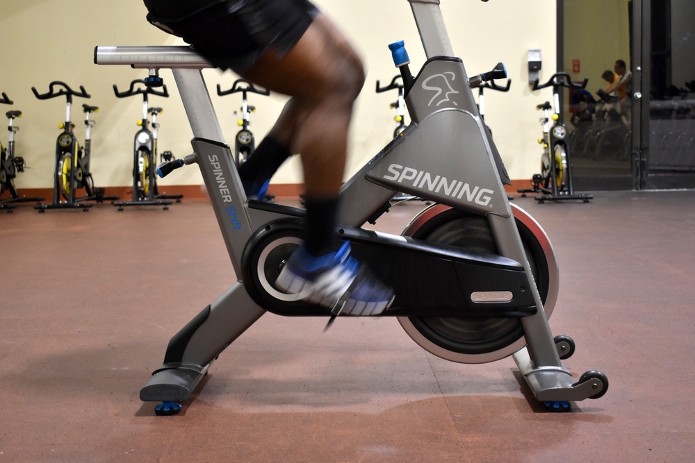 Presidio of Monterey spin class a strong morning motivator