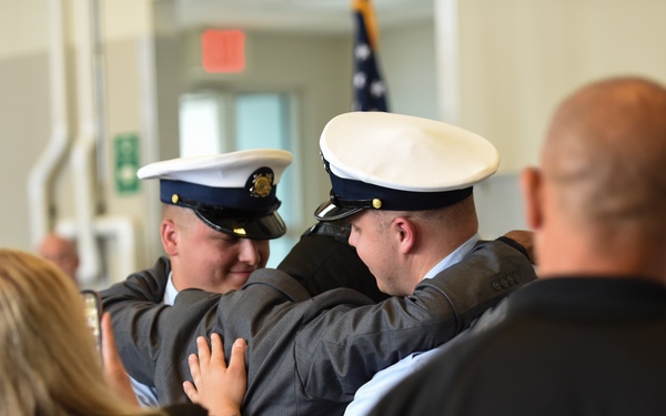 U.S. Coast Guard Medal ceremony at Station Cleveland Harbor