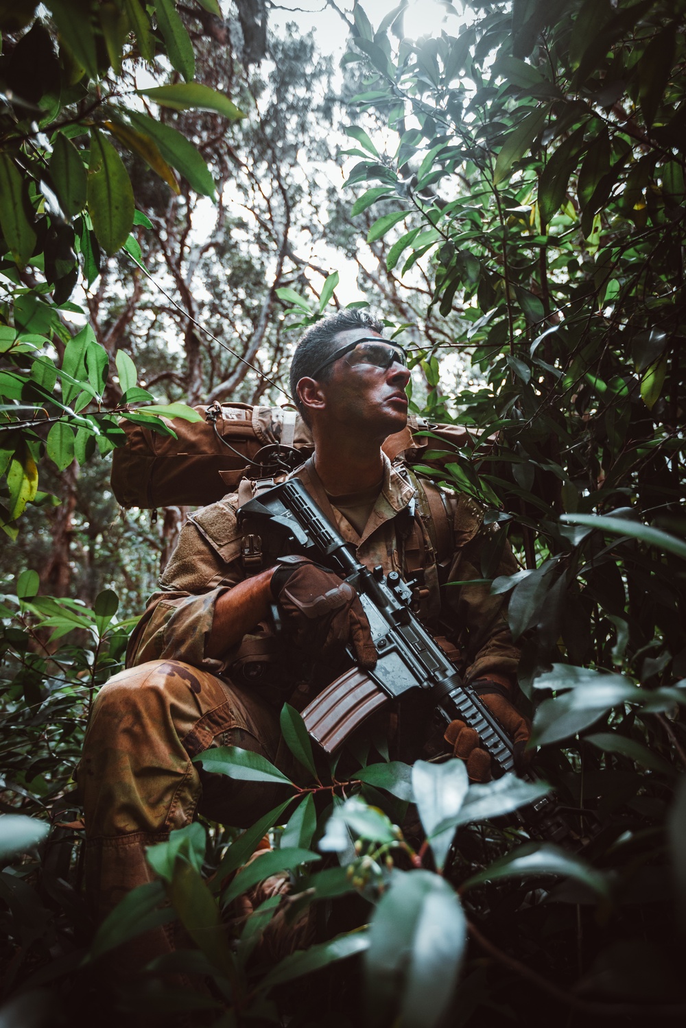 Ranger hopefuls lift off and navigate the jungle