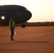 C-17 Arrival at Royal Australian Air Force Base Tindal