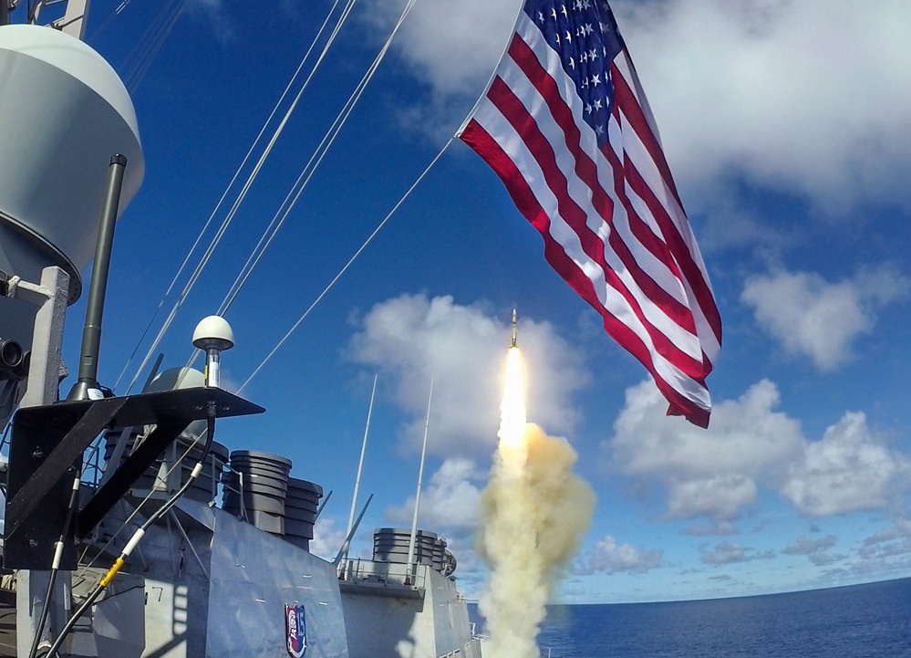 USS Barry Conducts Missile Exercise Using BQM-177A Target