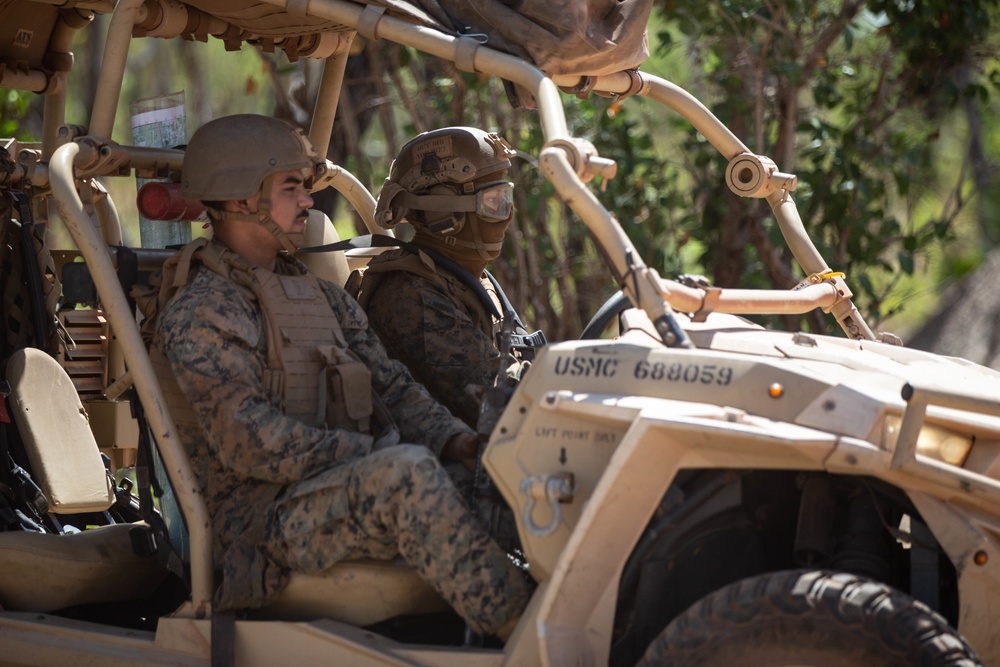 MRF-D 22: Marines participate in 1st Brigade Exercise Predator's Run 22