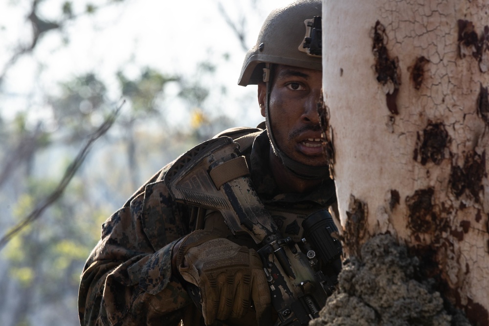 MRF-D 22: Marines participate in 1st Brigade Exercise Predator's Run 22