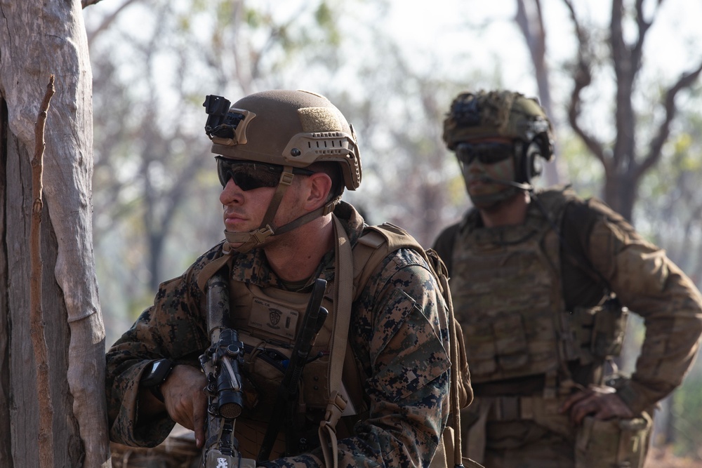 MRF-D 22: Marines participate in 1st Brigade Exercise Predator's Run 22