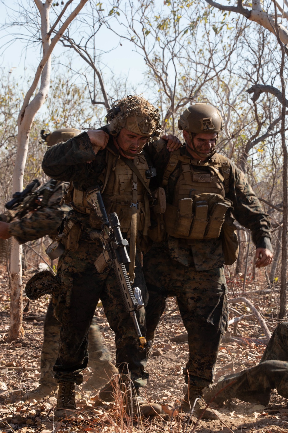 MRF-D 22: Marines participate in 1st Brigade Exercise Predator's Run 22