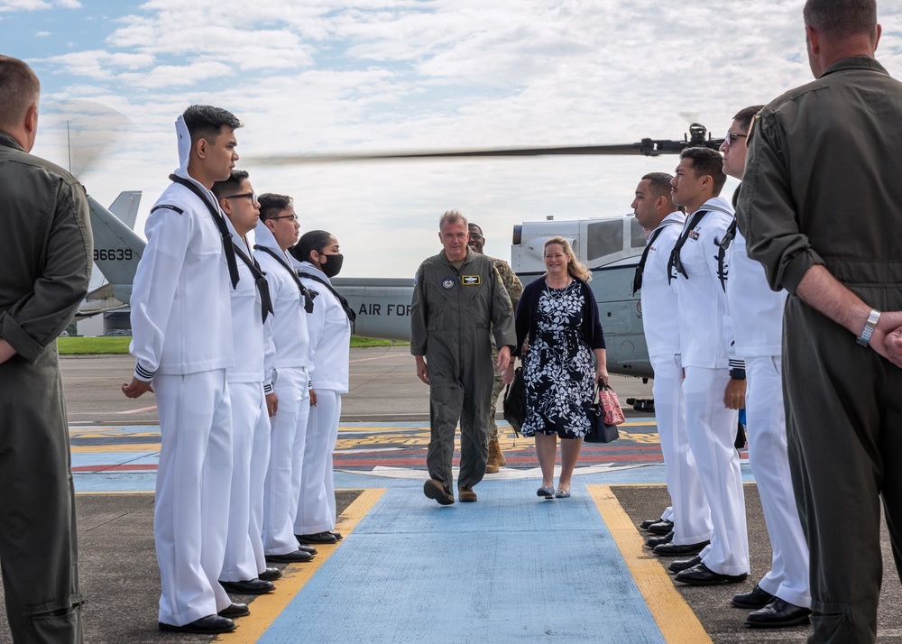 USFJ Visits NAF Atsugi