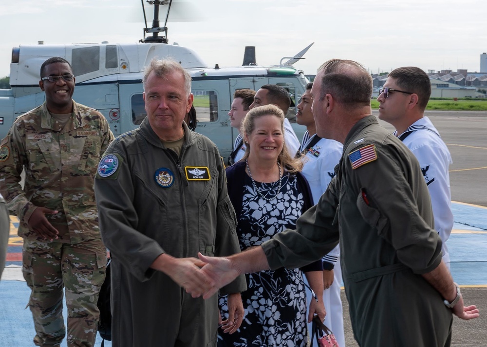 USFJ Visits NAF Atsugi