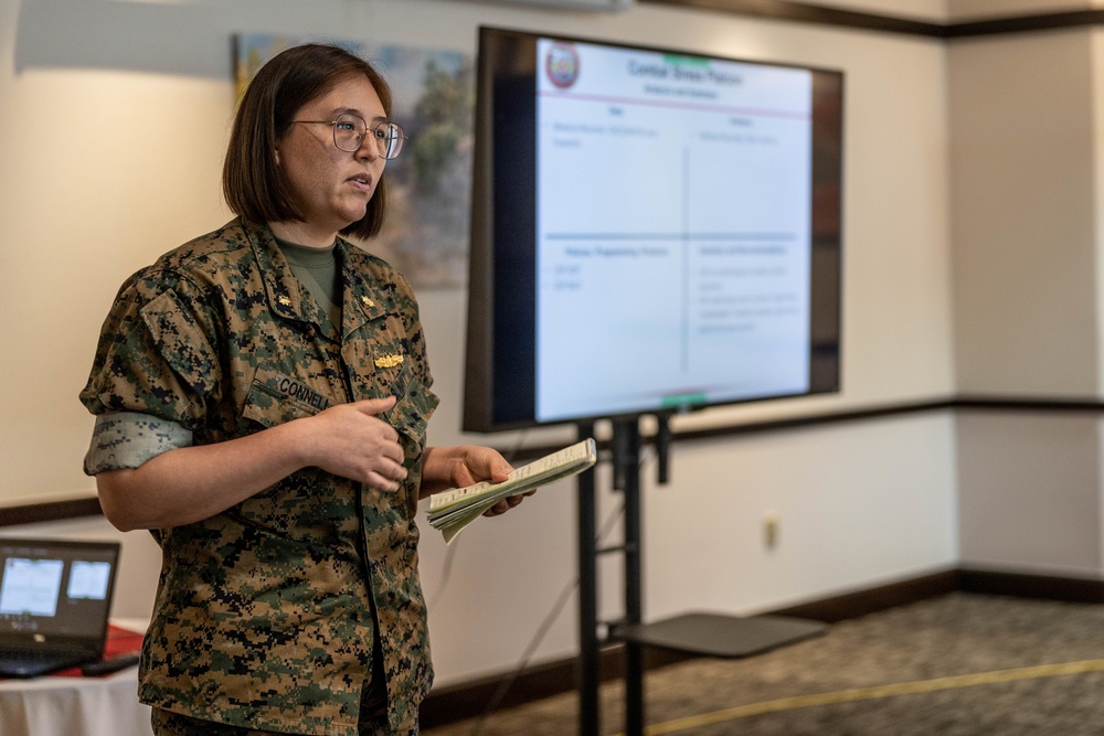 3rd Marine Logistics Group conducts Leaders Professional Military Education workshop on force preservation