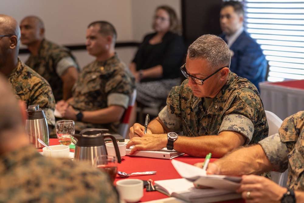 3rd Marine Logistics Group conducts Leaders Professional Military Education workshop on force preservation