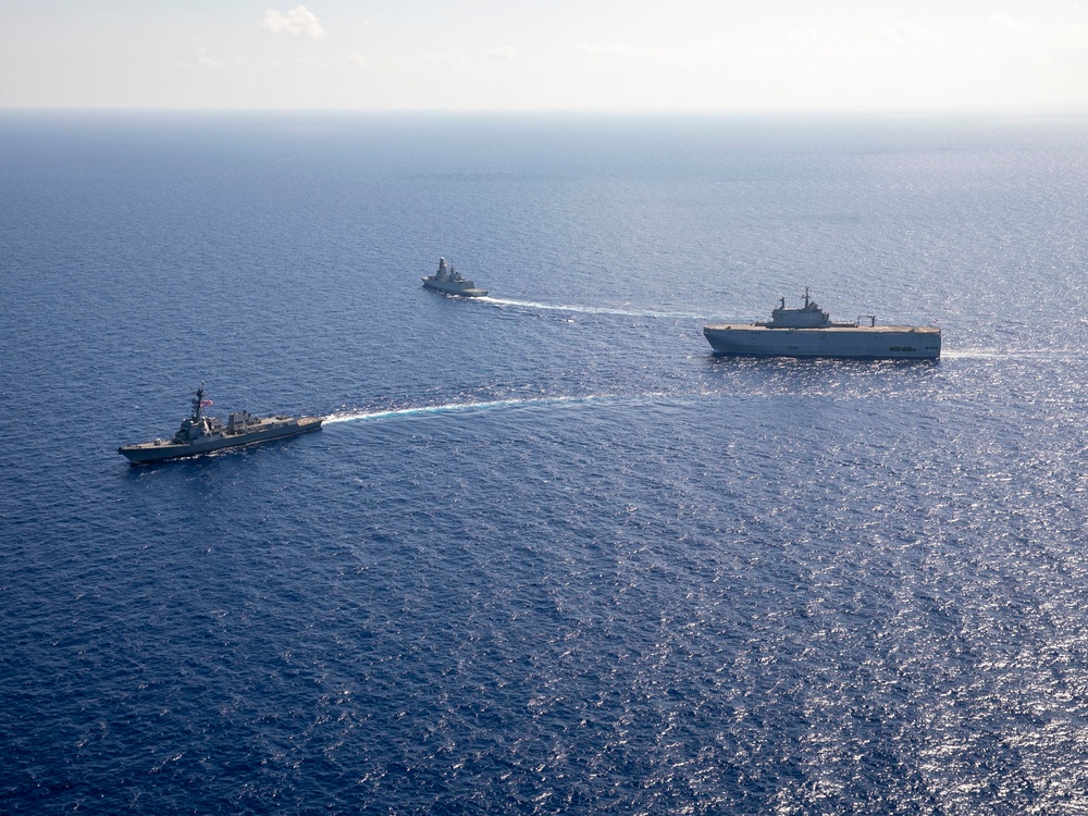 USS Delbert D. Black Conducts PASSEX with Egyptian Navy