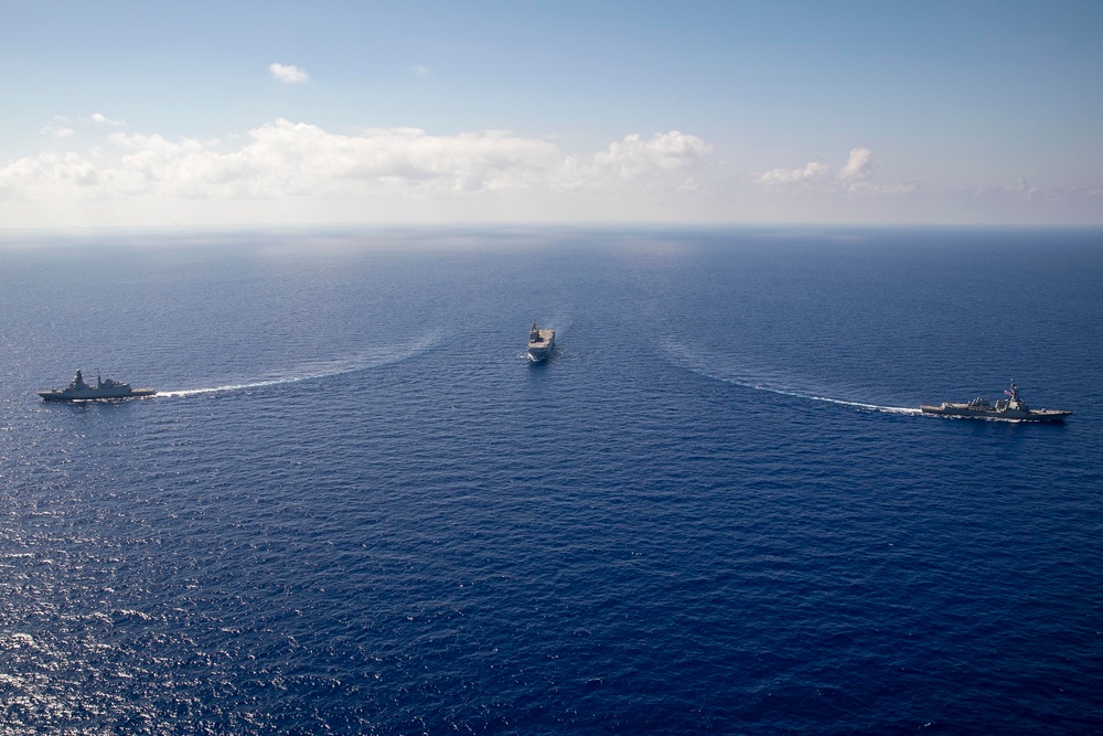 USS Delbert D. Black Conducts PASSEX with Egyptian Navy