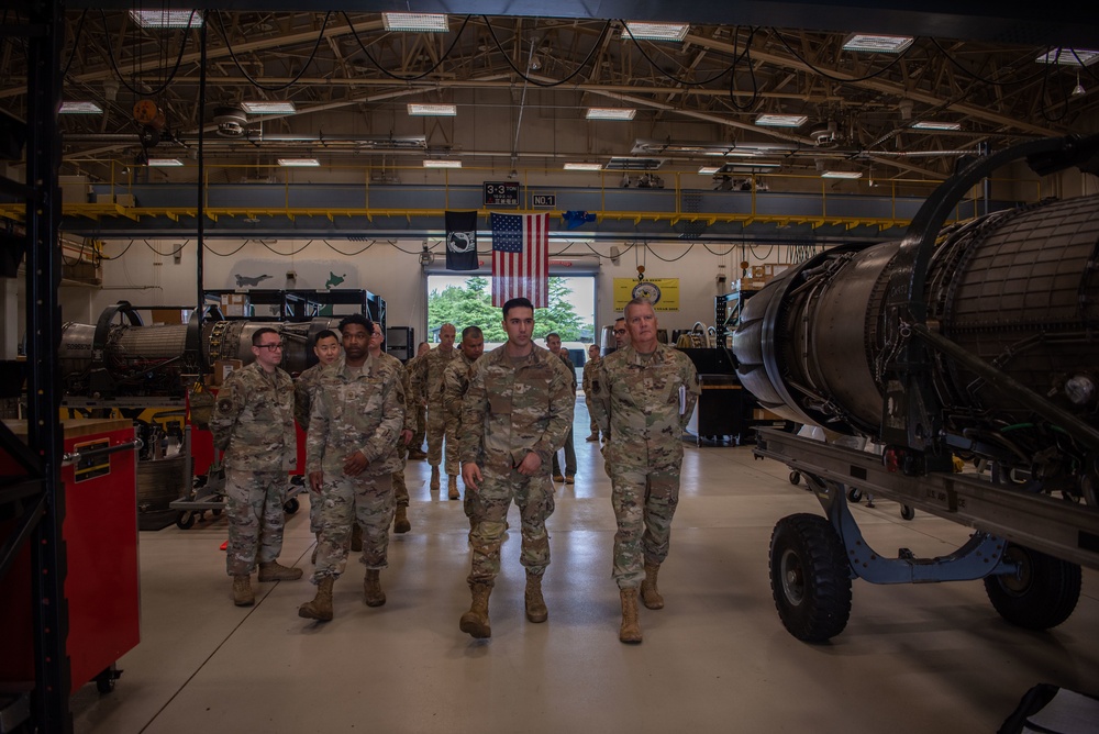 PACAF Leadership Visits Misawa Air Base