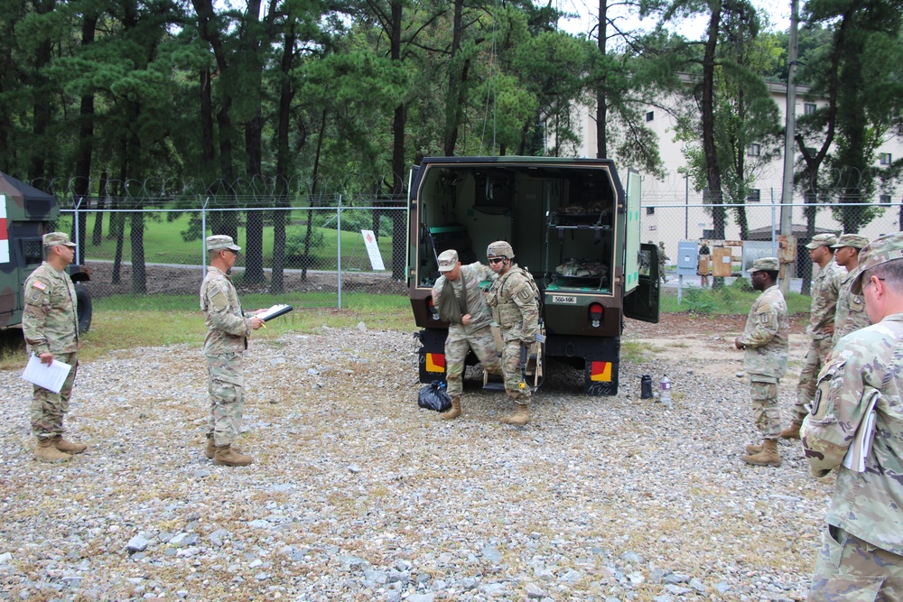 EFMB Test Control Office (TCO) validates lane cadre