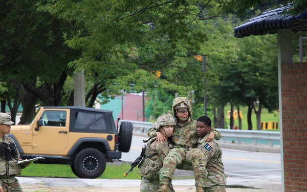 EFMB Test Control Office (TCO) validates lane cadre