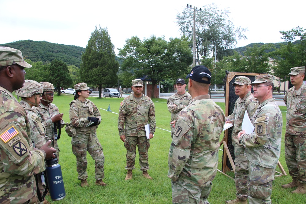 EFMB Test Control office (TCO) briefs EMFB Cadre on validation