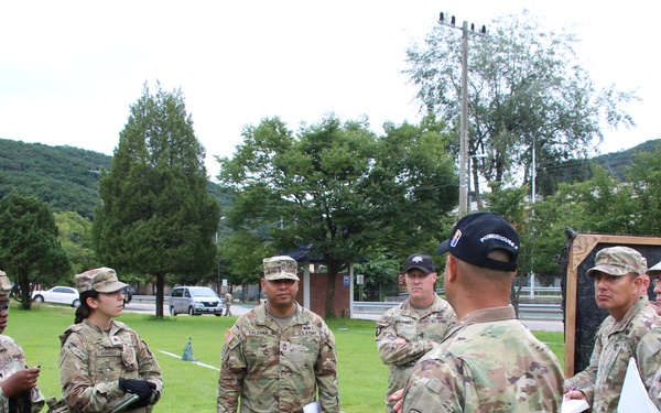 EFMB Test Control office (TCO) briefs EMFB Cadre on validation