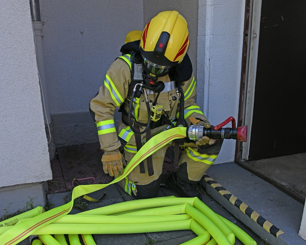 Baumholder Fire Fighters Maintain Readiness