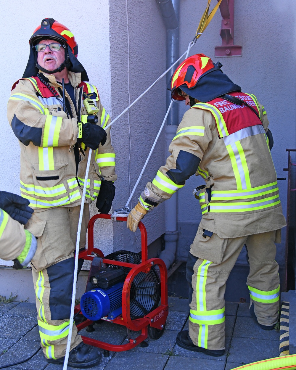 Baumholder Fire Fighters Maintain Readiness