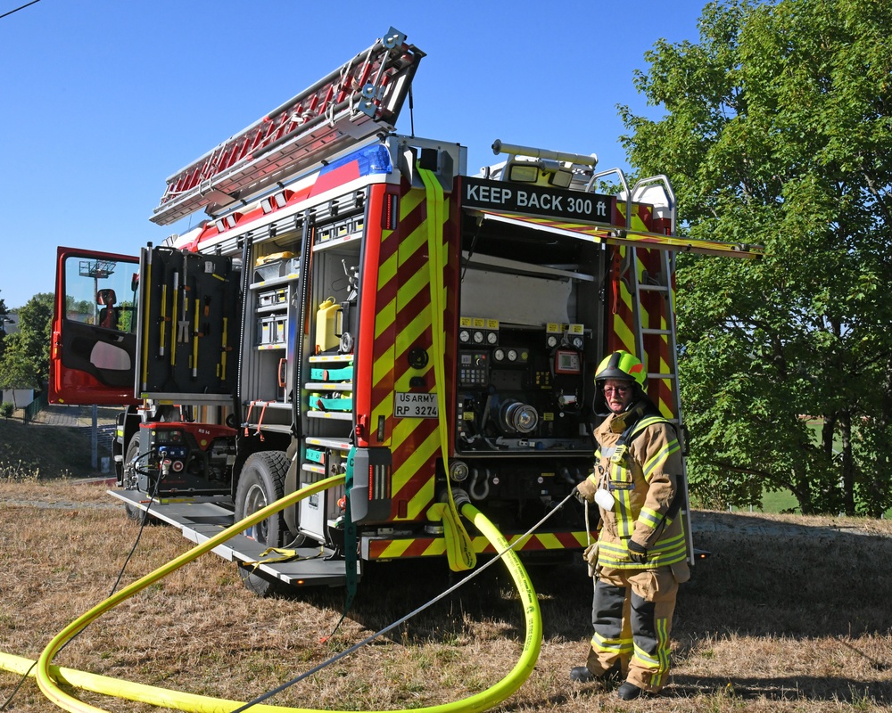 Baumholder Fire Fighters Maintain Readiness