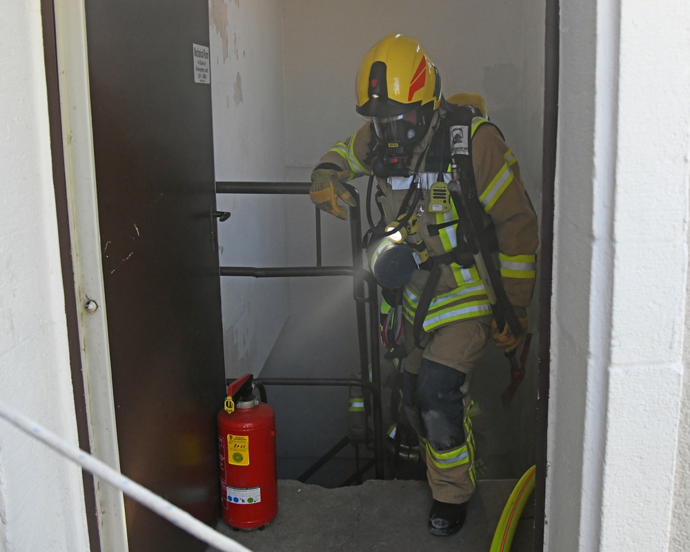 Baumholder Fire Fighters Maintain Readiness