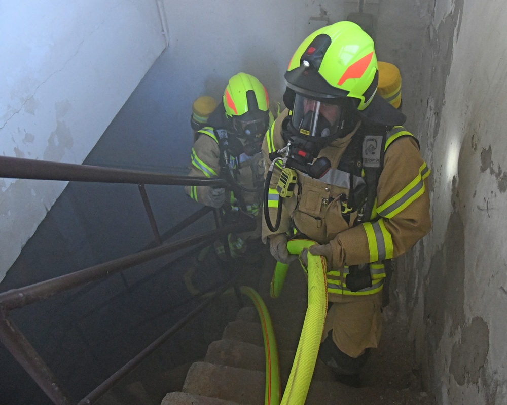 Baumholder Fire Fighters Maintain Readiness