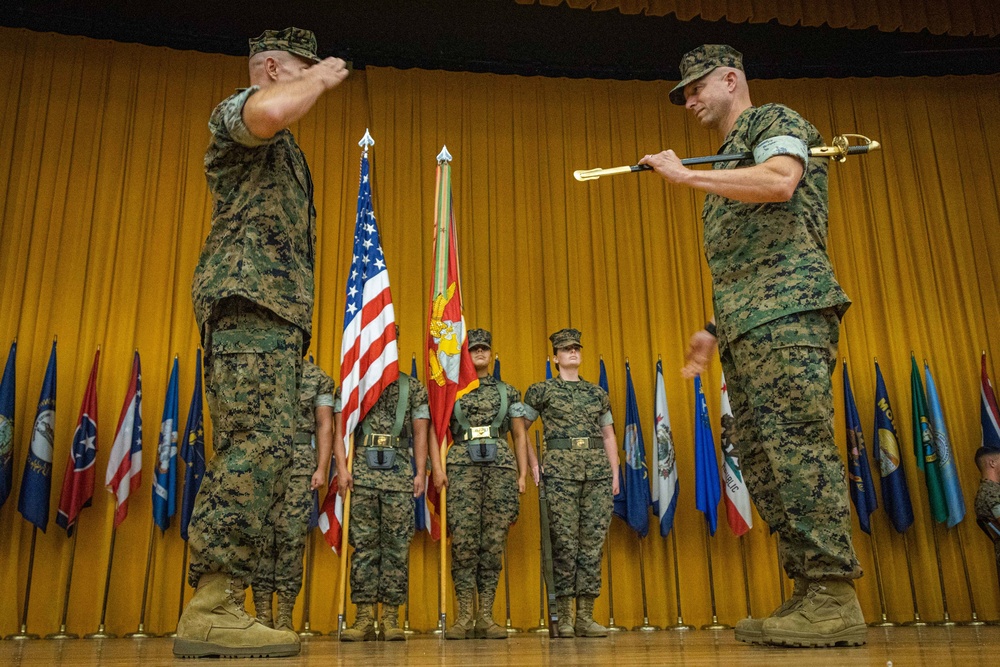 MCIPAC Sergeant Major Appointment Ceremony on Camp Foster