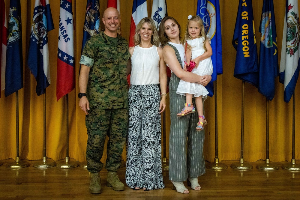 MCIPAC Sergeant Major Appointment Ceremony on Camp Foster