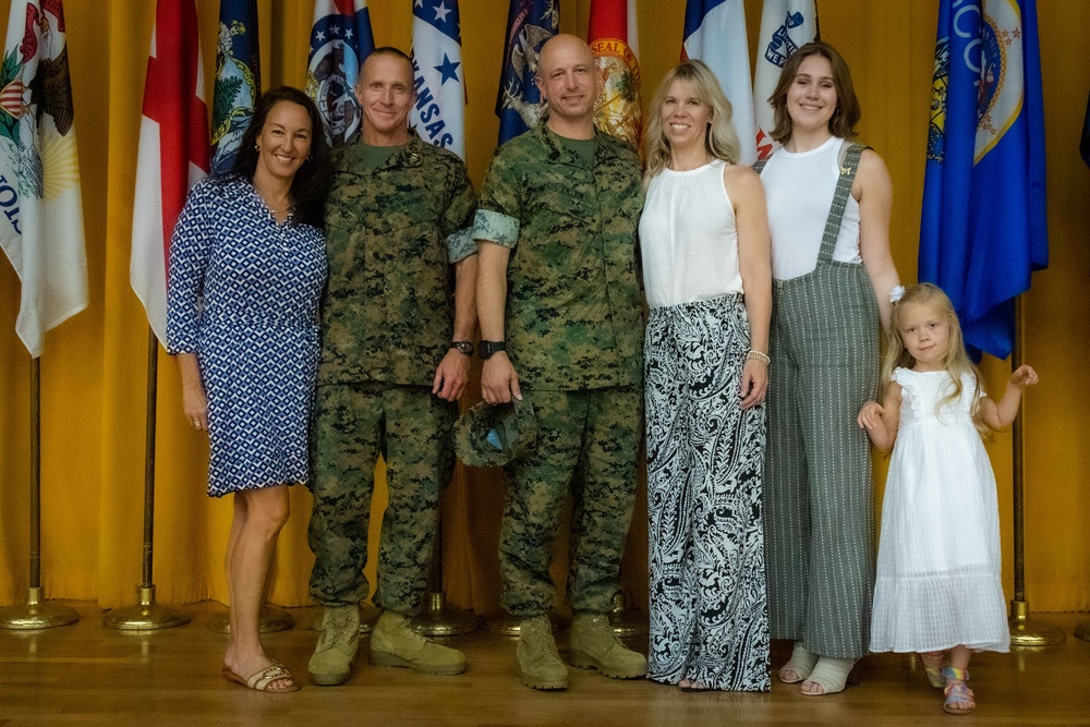 MCIPAC Sergeant Major Appointment Ceremony on Camp Foster